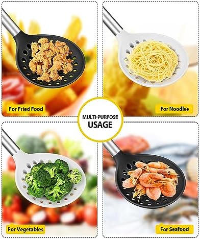 BUNDLEPRO Kitchen Ladle Strainer, 2 Pack