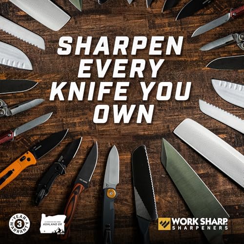 Work Sharp MK2 Electric Knife Sharpener & Replacement Belts – Adjustable