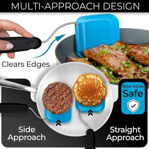 Adjustable Angle Spatula PPSU Material – Flexible Cooking Egg Flipper & Fish