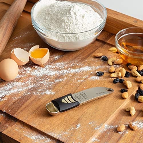 KitchenArt Professional Series Tablespoon, Champagne Satin Measuring Spoon