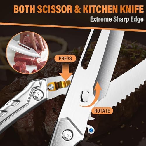 Huusk Heavy Duty Poultry Scissors
