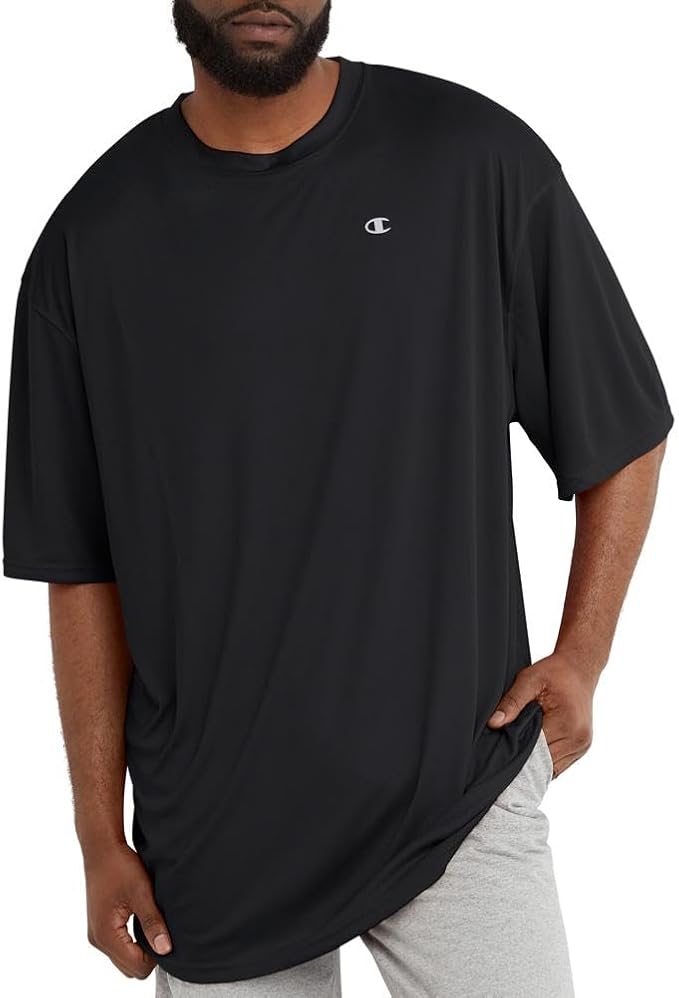 Champion Men's T-shirt, Sport Tee, Moisture Wicking, Anti Odor, Athletic T-shirt for Men (Reg. Or Big & Tall)