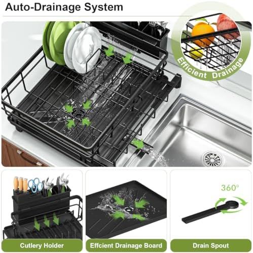 caktraie Dish Drying Rack