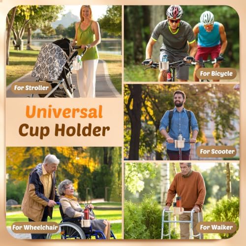 Cup Holder for Walker: Stroller Cup Holder Attachment