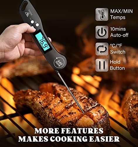 DOQAUS Meat Thermometer Digital – Instant Read Food Thermometer