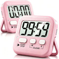 Antonki 2 Pack Digital Timer for Kids Classroom Kitchen Timers for Cooking