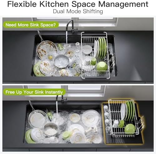 JASIWAY in Sink Dish Drying Rack