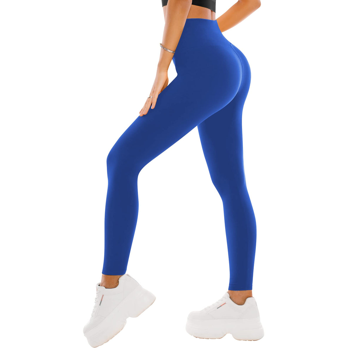 High Waisted Leggings for Women - Buttery Soft Yoga Pants with Tummy Control