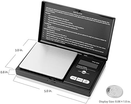 Weigh Gram Digital Pocket Gram Scale 600g x 0.1g High Precision