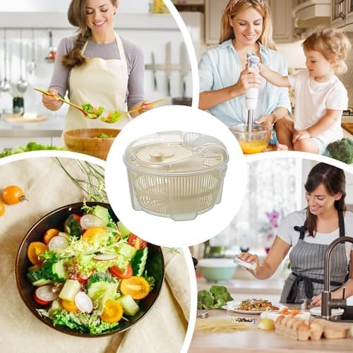 Salad Dryer Washing Bowl