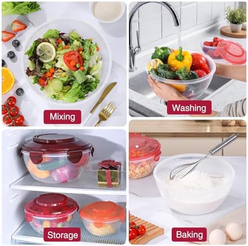 LUXEAR 4-Piece Mixing Bowls