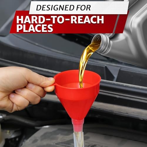 3" Wide × 23" Long Funnel with Hose