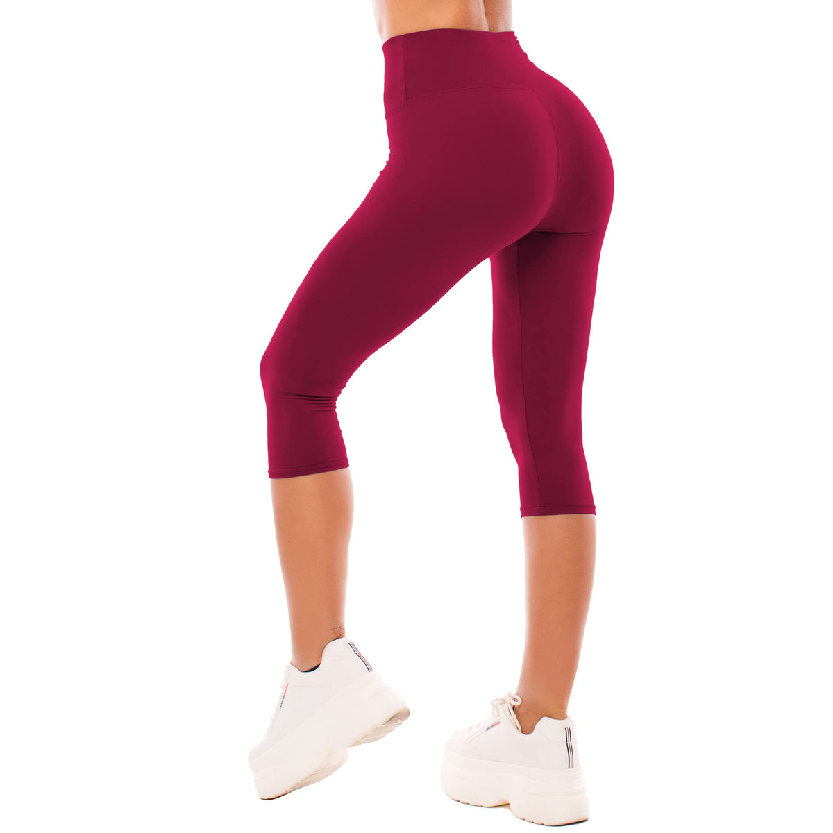 High Waisted Leggings for Women - Buttery Soft Yoga Pants with Tummy Control