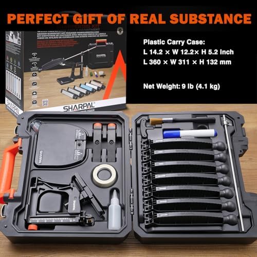 SHARPAL 202H Precision Knife Sharpening System, Adjustable Angle 10–35°