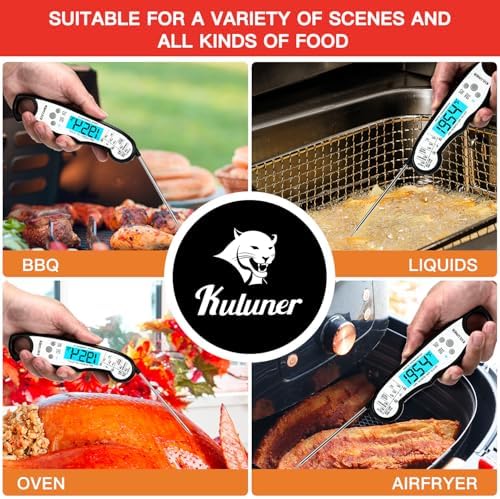 KULUNER Digital Instant Read Meat Thermometer