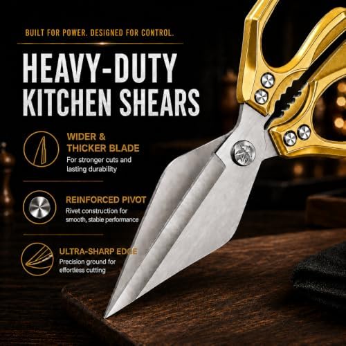Multifunctional Heavy-Duty Kitchen Shears, Kitchen Shears