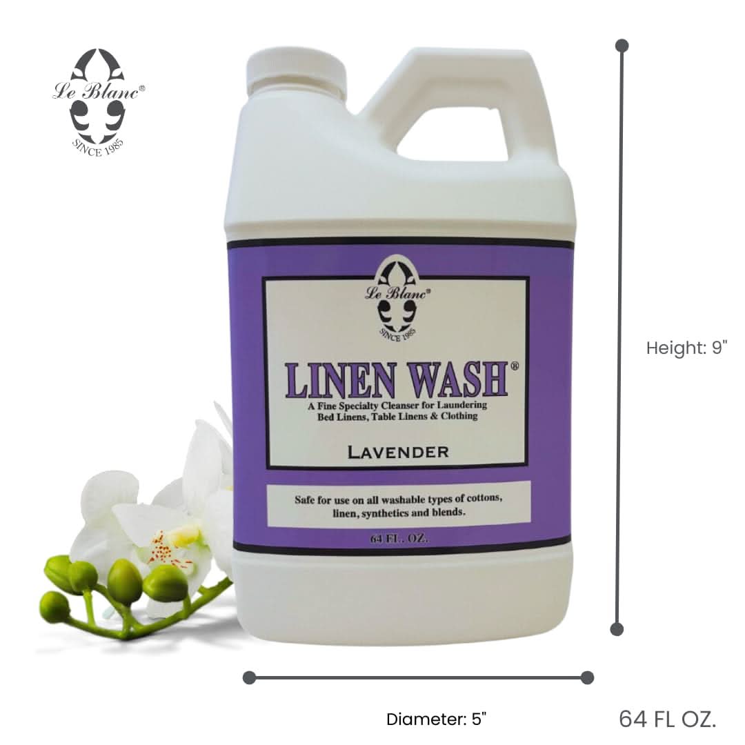 Lavender Scented Linen Wash for Luxury Bedding 64 oz