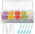 INNOVATIVE LIFE Modern Minimalist Clear Condiment Server