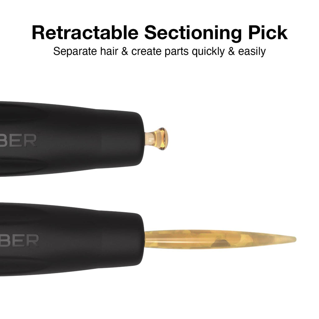 3/4" Ceramic Round Hair Brush for Precision Styling and Volume
