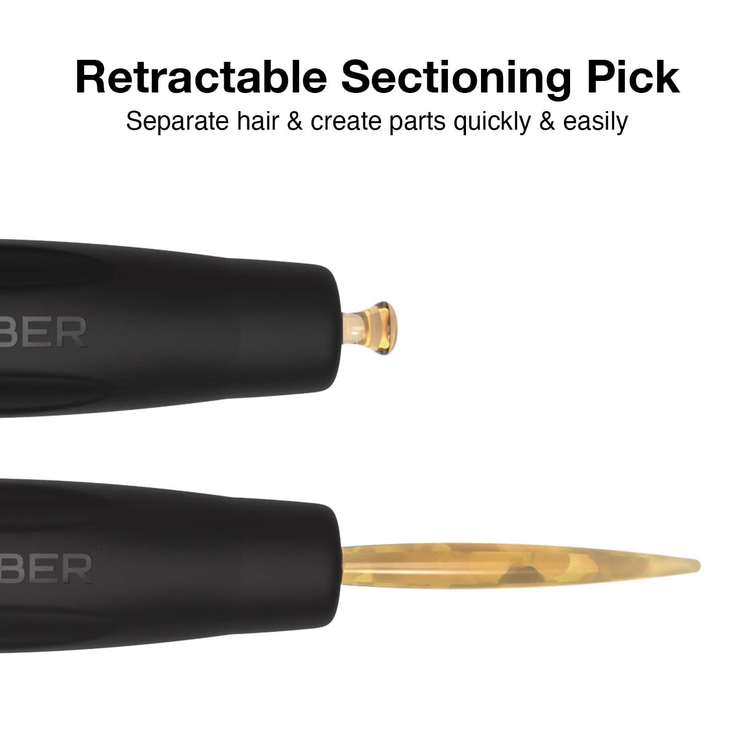 3/4" Ceramic Round Hair Brush for Precision Styling and Volume