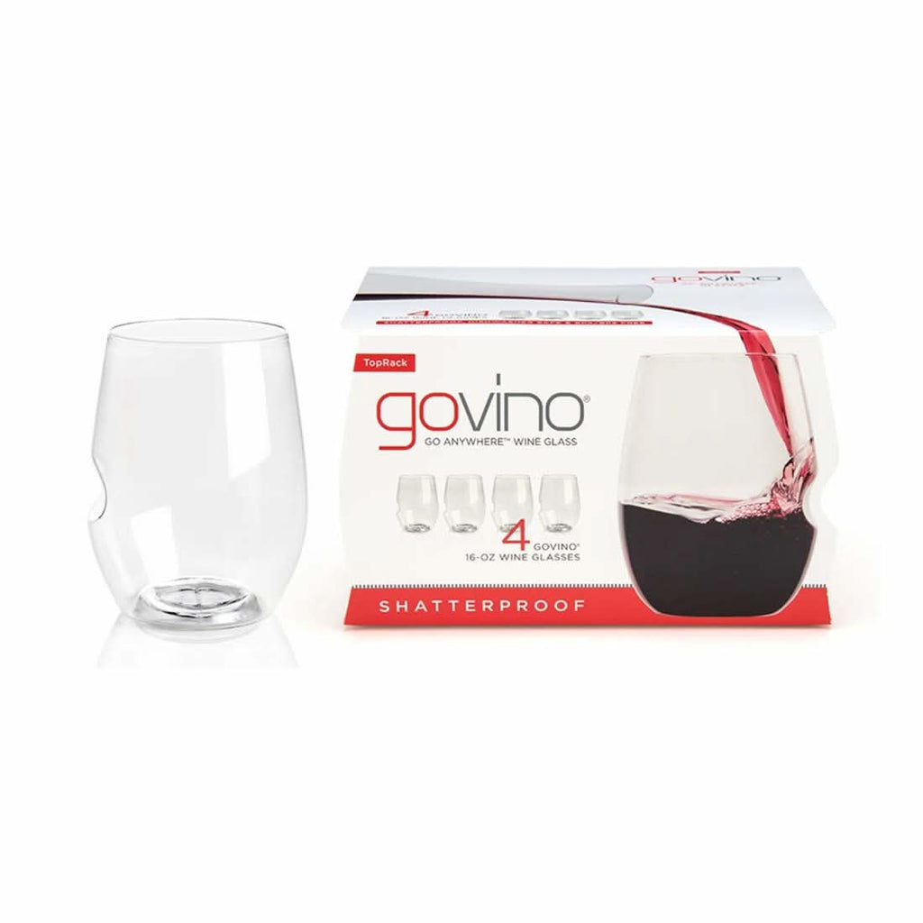 Shatterproof 16 oz. Wine Glasses – Dishwasher Safe Set of 2