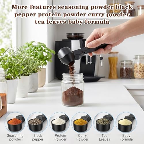 YUXIANLB 2 Pcs Coffee Scoop Funnel
