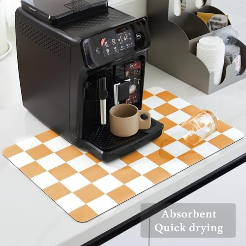 Ohocut Checkered Dish Drying Mat
