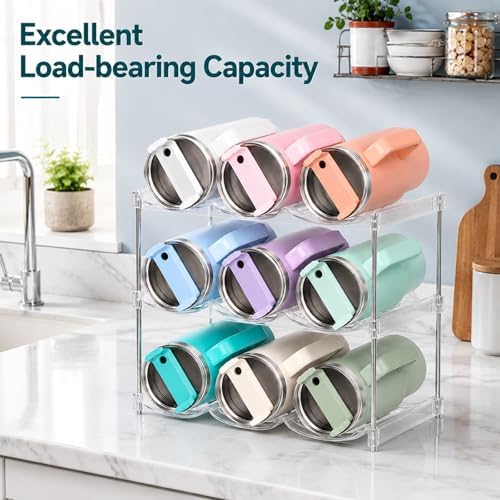 Stackable Water Bottle Organizer