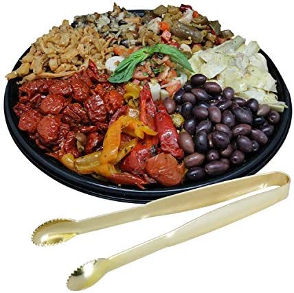 HINMAY Mini Appetizer Tongs 5.75" Stainless Steel Tongs