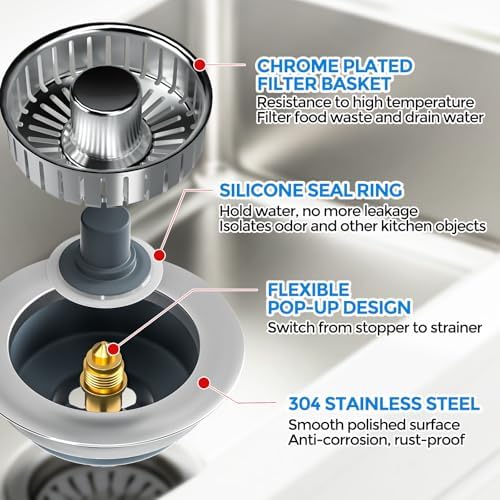zaa Kitchen Sink Drain Strainer