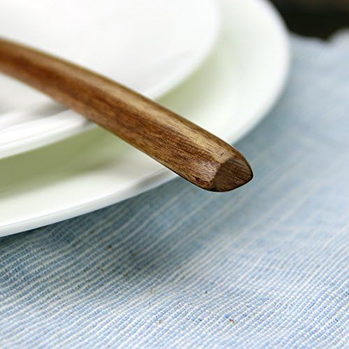 AOOSY 9 In Wooden Spoons for Eating