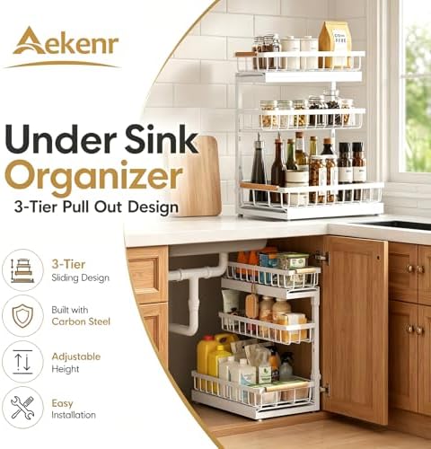 Under Sink Organizer and Storage