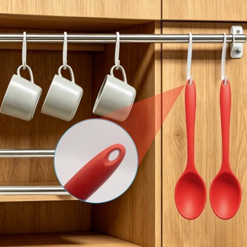 2-Pack Silicone Cooking Spoons