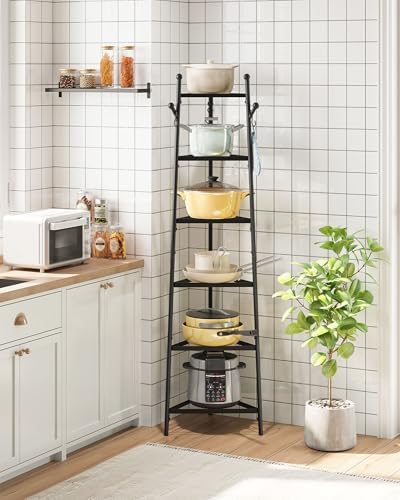 CHOEZON 6-Tier Cookware Stand, Triangle Shelf Storage Tower