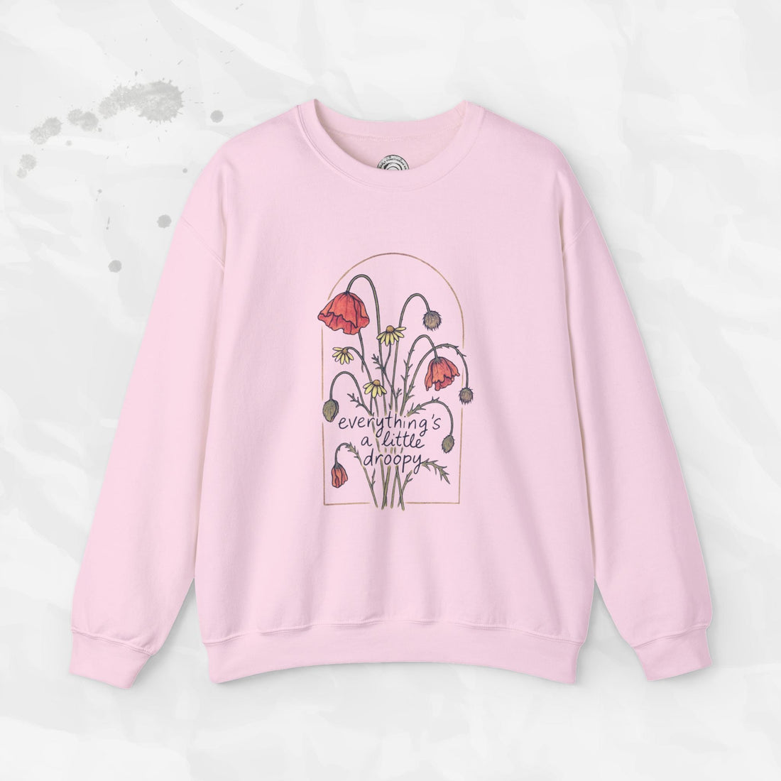 Everythings a Little Droopy - Crewneck Sweatshirt