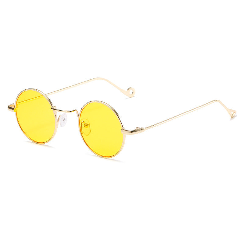 Steampunk Sunglasses - Retro Round Gothic Metal Shades