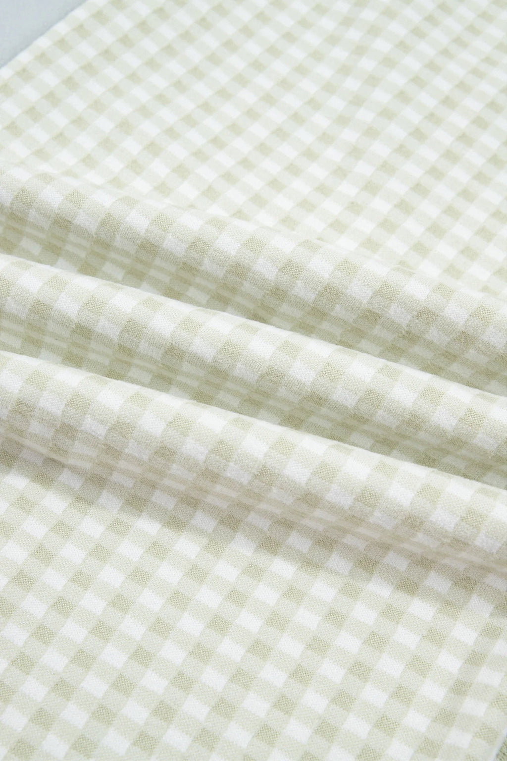 Plus Size Gingham Exposed Seam Drawstring Elastic Waist Pants