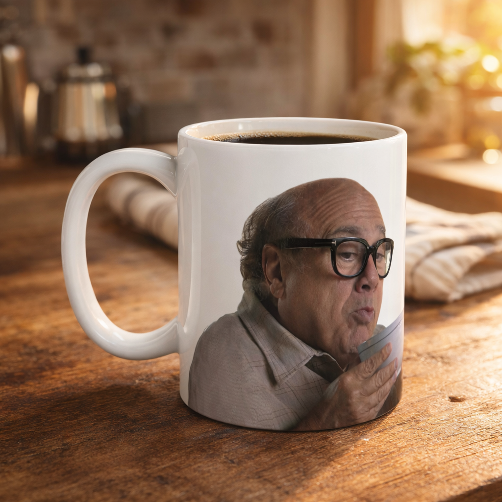 Danny DeVito Ceramic Coffee Mug - Pop Culture Kitchen Drinkware