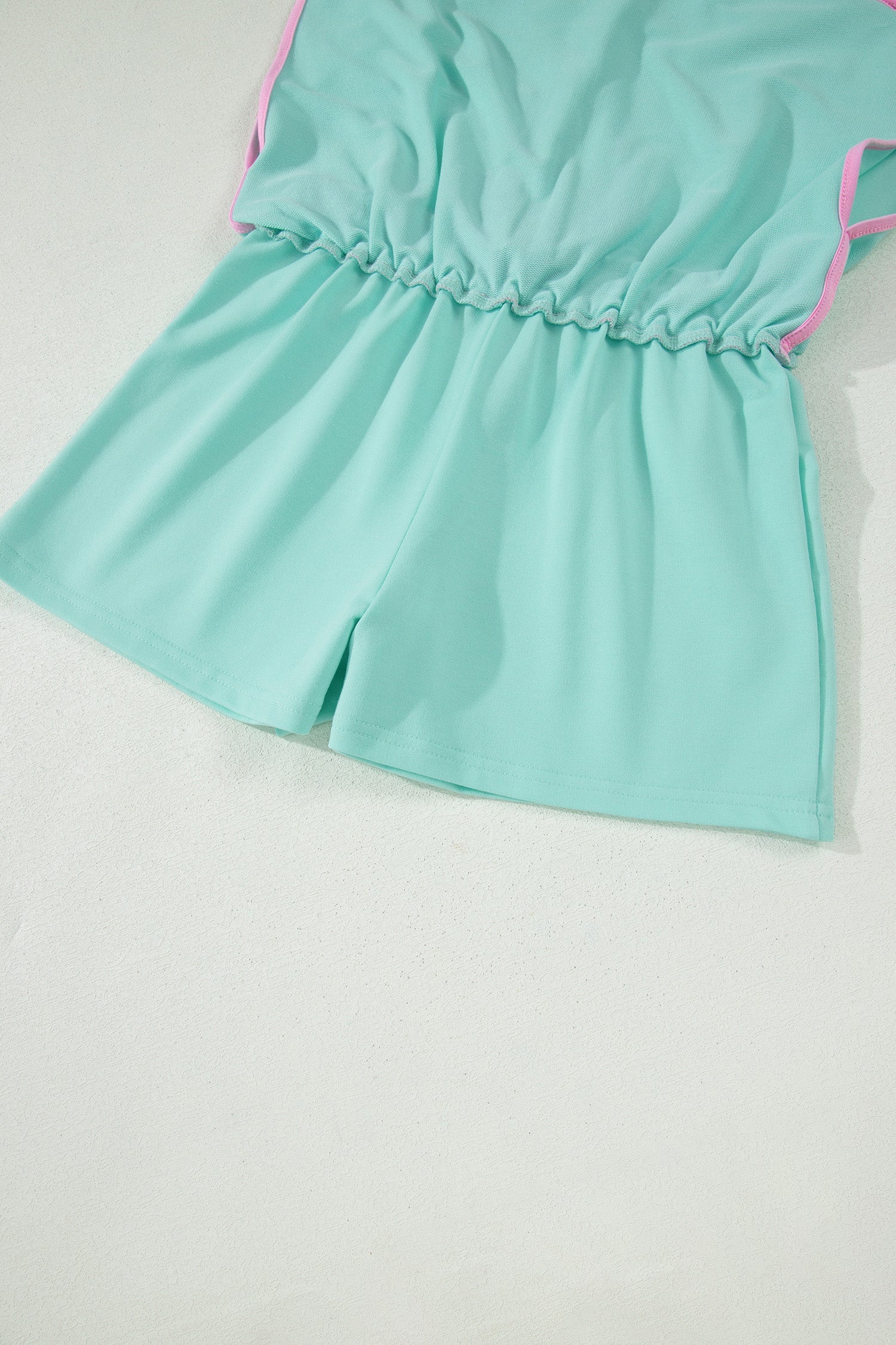 Hunter Drop Shoulder T-Shirt & Skort Set in Mint Green or Pink