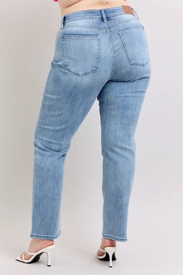 Judy Blue High Waist Dad Jeans | Classic Denim