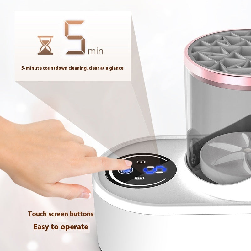Electric Makeup Brush Cleaner & Dryer - Automatic Sanitizing Device