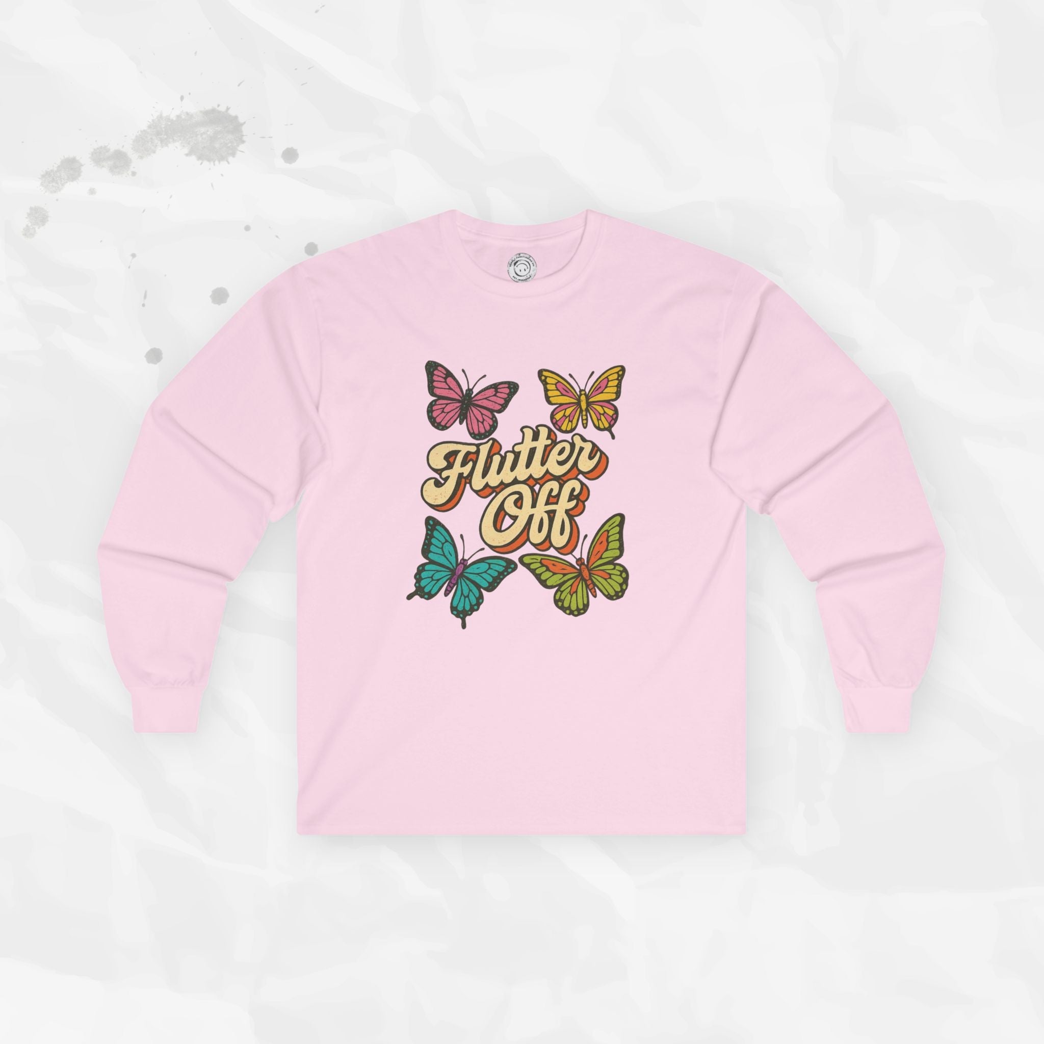 Flutter Off - Long Sleeve T-Shirt