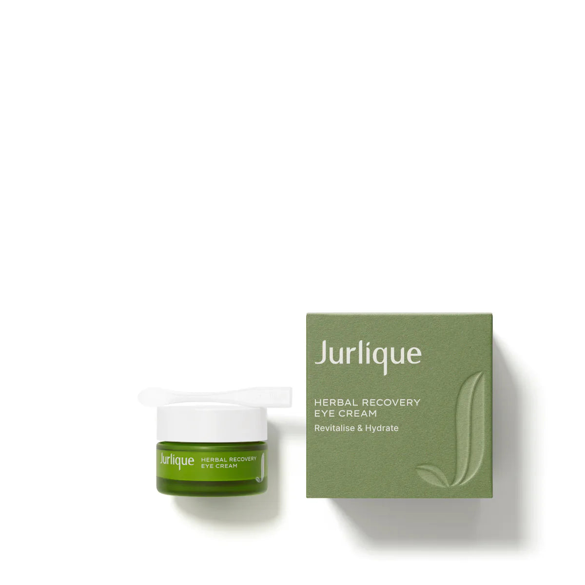 Jurlique Herbal Recovery Eye Cream 0.5 oz jar featuring botanical ingredients