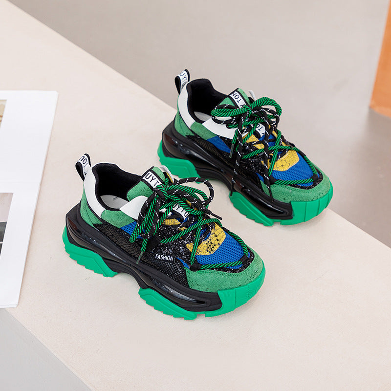 Trendy Harajuku Chunky Platform Sneakers for Women - Image 4