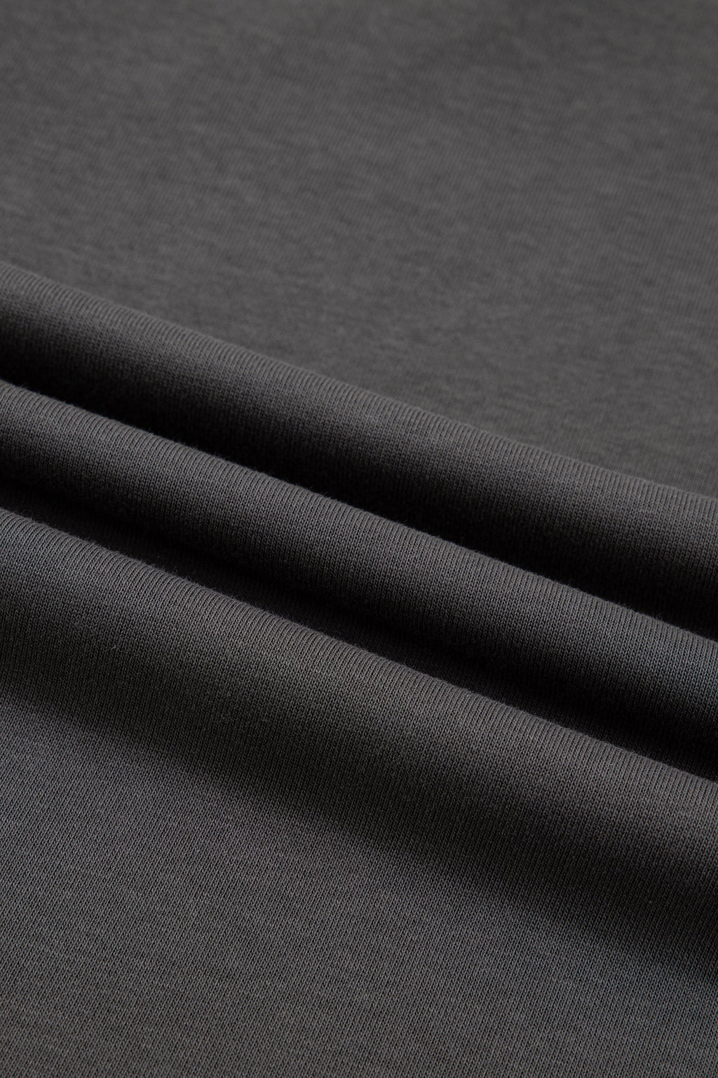Colorblock Denim Patchwork Polo T-Shirt Dress in Charcoal Blue