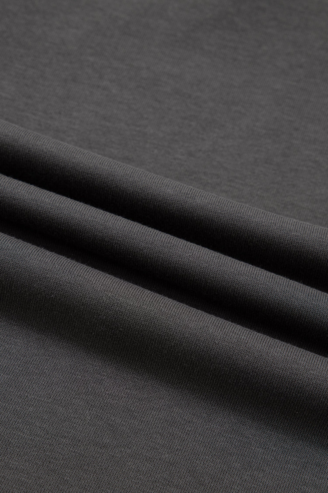 Colorblock Denim Patchwork Polo T-Shirt Dress in Charcoal Blue
