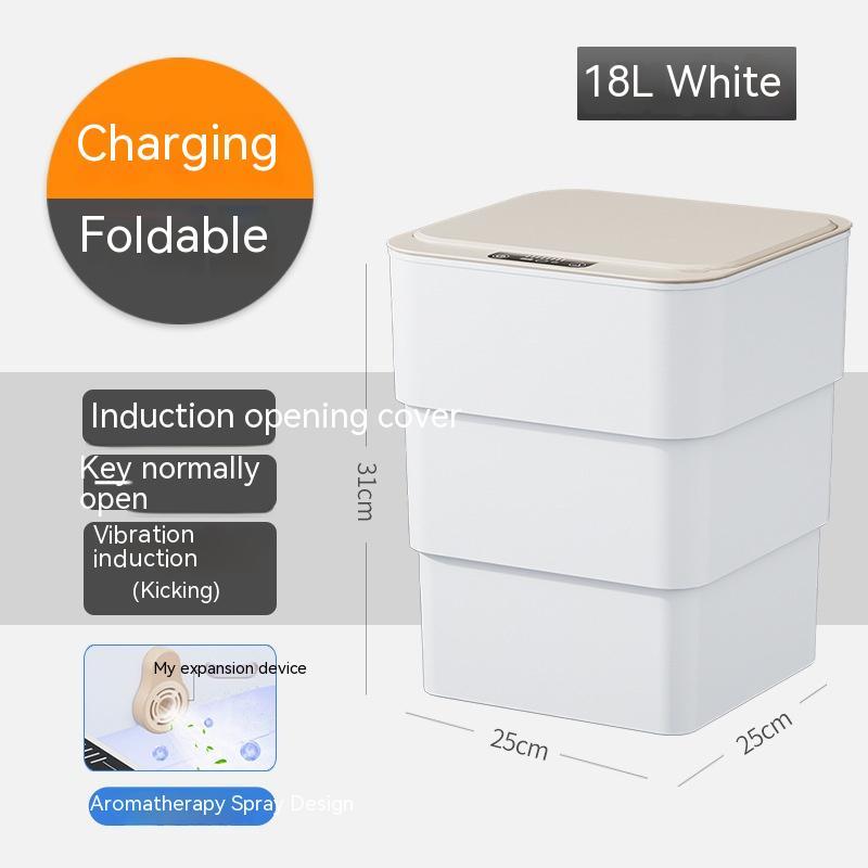 Automatic Smart Trash Can with Motion Sensor and UV Sterilization