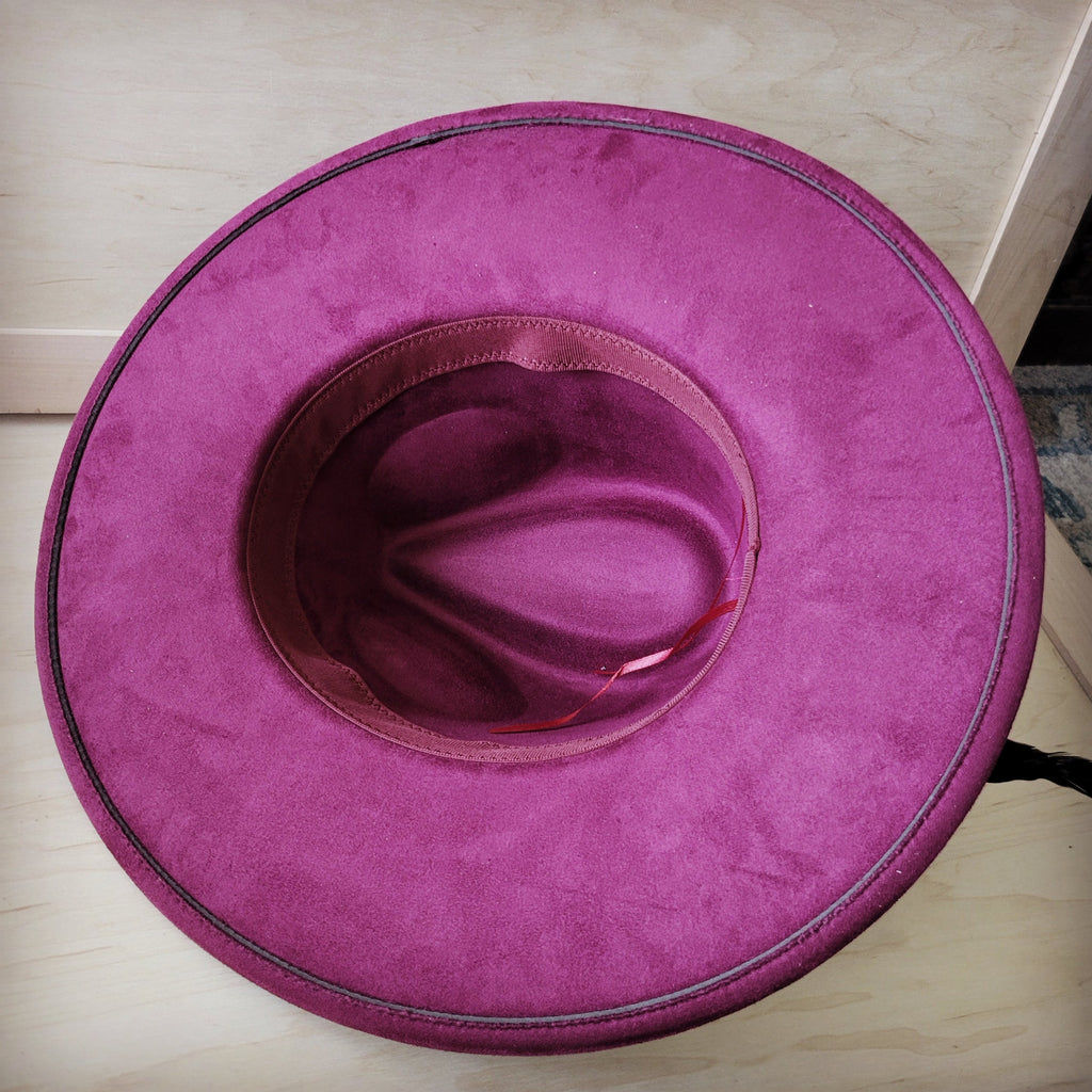 CUSTOM Hand-Painted Cowgirl Western Boho Hat A123