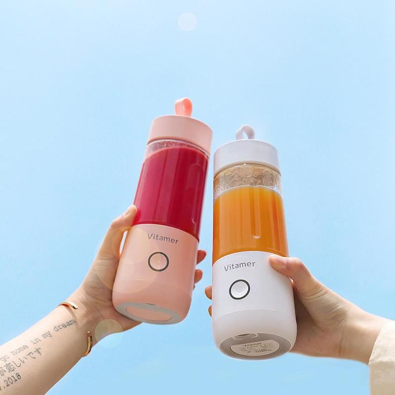 Portable USB Rechargeable Electric Smoothie Blender & Juicer Cup