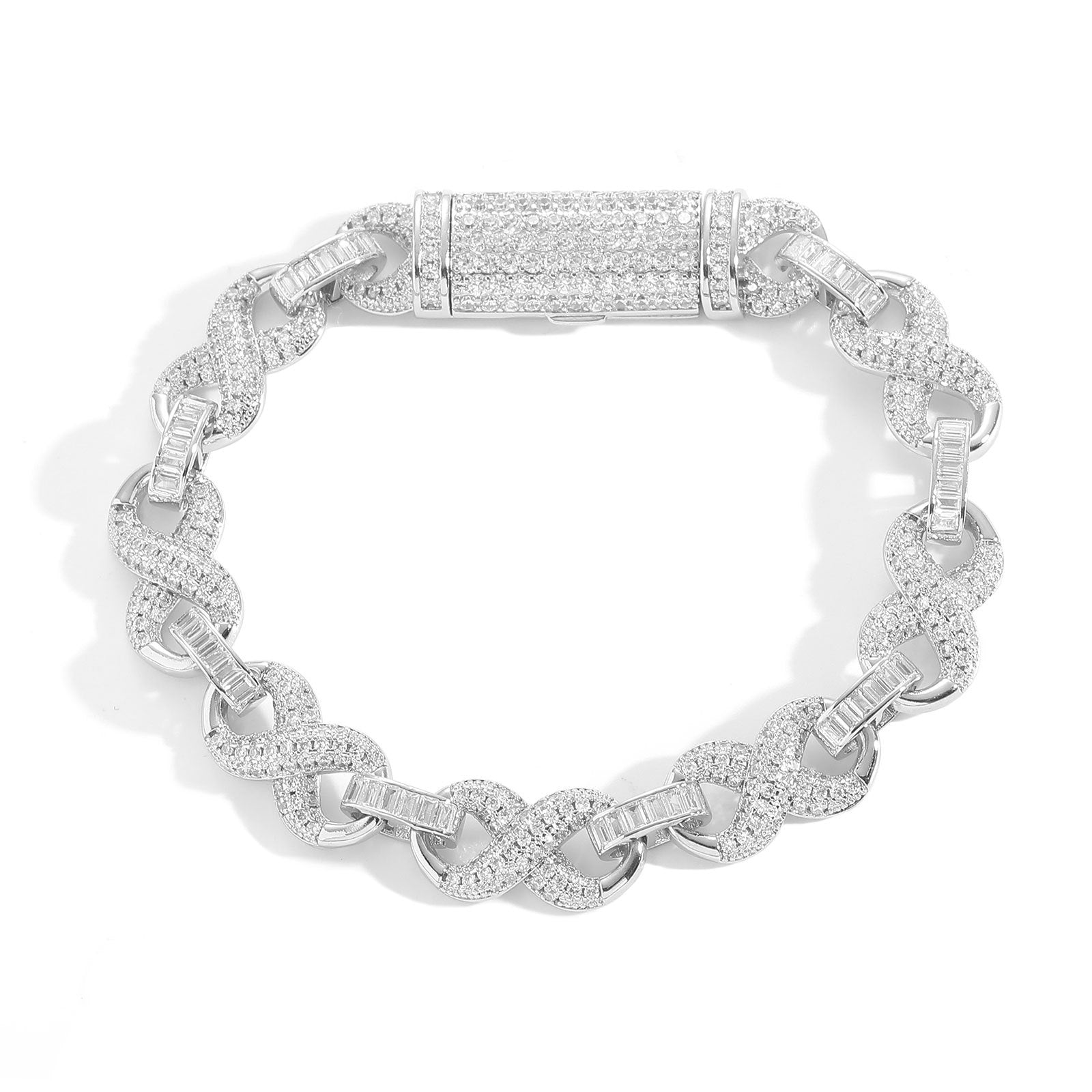 10mm Figure-eight Infinity Chain Personalized Cuban Link